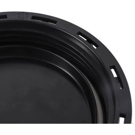 Bouchon Cuve - Plastique - Adaptateur Universel DN60 - Pour Réservoir 1000 L - Noir (1/5)