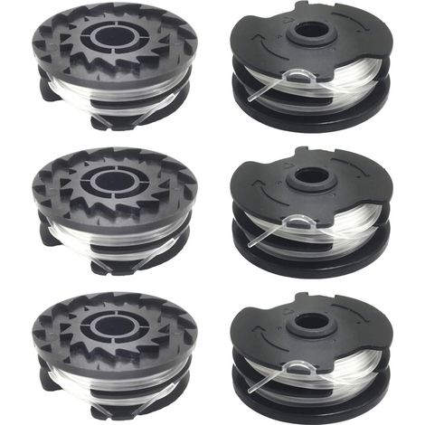 6 bobines de rechange pour brosse sans fil Parkson PRT 550 A1 - LIDL IAN 311404, PRT 550 A3, PRTA 20-Li B2 8,2 m 0,2 cm (1/5)