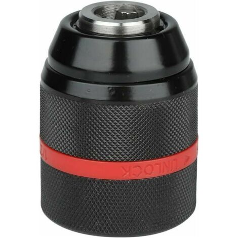 Mandrin de Perçage Auto-serrant, Mandrin de Perceuse à Main sans Clé, Monture Mandrin Universel sans Clé Multi-changement Rapide de 13 Mm, Mandrin de Perceuse à Main à Usages Multiples (1/5)