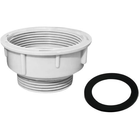 Reduzierstück für Küchenspülen-Abflussrohr, 60 mm Innengewinde auf 47 mm Außengewinde, für Küchenspülenfilter (1/5)