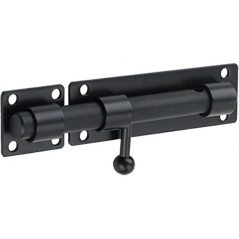 Serrure à cylindre coulissant pour porte extérieure avec trou pour cadenas