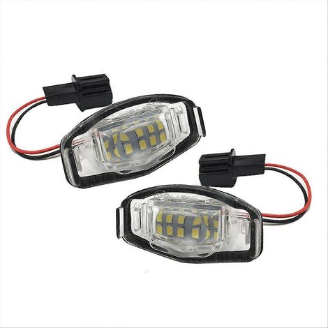 Luz LED para matrícula de coche Lámpara de luz para matrícula () (1/3)