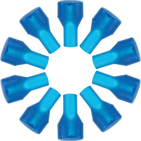 10pcs Remplacement de Valve de Morsure pour Camelbak, Bleu Silicone Valve de Morsure de Sac d'Hydratation Remplacement d'Embout Buccal Accessoires pour Vessie d'Hydratation (1/5)