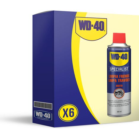 WD-40 Specialist Motorbike Pack 6 uds - Limpia Frenos - Spray 500ml (1/5)