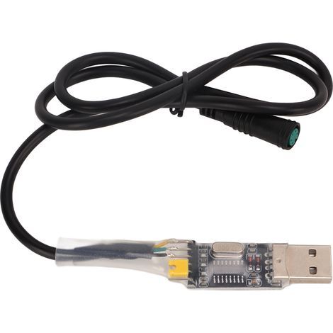 Câble USB de programmation pour moteur BBS01, connecteur 5 broches femelle, compatible vélo électrique et moteur central (1/5)