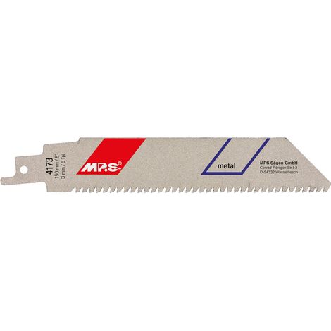 Lame de scie alternative haute durabilité MPS 4173, compatible avec les outils standard.