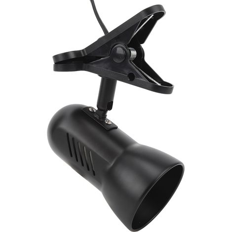LED-Klemmarbeitsleuchte, 360° verstellbarer Kopf, E27-Fassung, Schreibtischlampe mit Klemme, Leselampe, EU-Stecker 85–265 V (1/5)