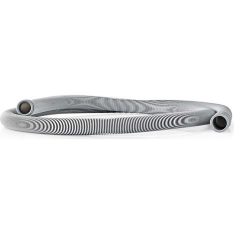 NEDIS Tuyau d'Évacuation pour Machine à Laver  21 mm Droit - 19 mm Droit  1,5 Bar  90 °C  1,80 m (1/5)