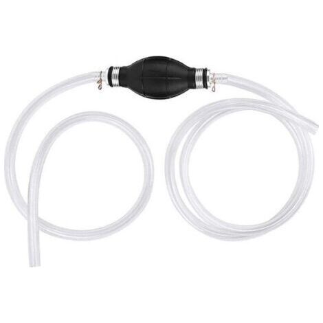 Pompe vidange huile moteur, 12V 80W pompe essence, pompe electrique gasoil à huile résistantes à la corrosion, pour voiture, bateau, moto, comprend des instructions(Manuel - Non électrique) (1/4)
