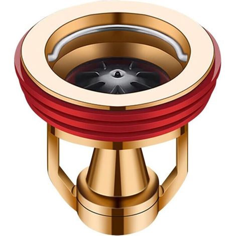 Bouchon de vidange anti-odeurs - Bouchon de vidange, filtre en cuivre anti-odeurs, clapet anti-retour Système de drainage anti-odeurs (or) (1/5)