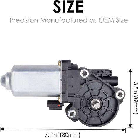 676061 RV stepper motor compatible with Kwikee 1101428 379147 214-1001 (1/4)