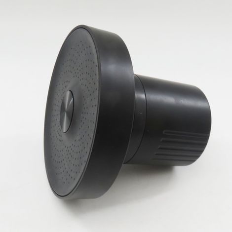 American style shower head, export quality, pre-filtered, multi-layered, 6-inch overhead shower head with pressurized jet.