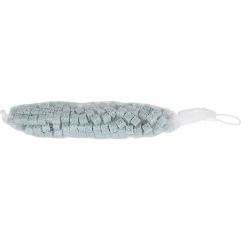 Medio filtrante para acuario ChitosanBlue de 0,35 l, fabricado con fibras de algodón, 200 unidades. (1/5)