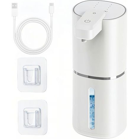 Distributeur automatique de savon liquide, distributeur de savon liquide sans contact, distributeur de savon mural, distributeur de savon rechargeable (1/5)