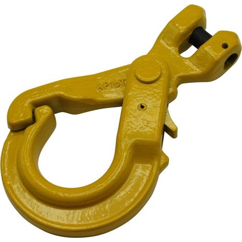Clevis Self Locking Hook Lifting 7MM Grade 8 with Grip Latch (G8 2 Ton Chain Sling Lift) (1/5)
