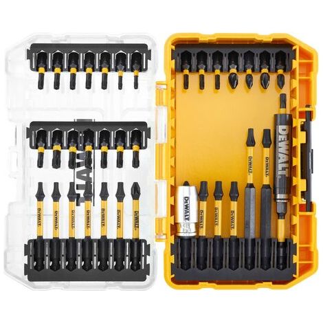 Punta de destornillador DEWALT Toughcase - 37 piezas - Ø 25/57/89 mm - DT70732T-QZ