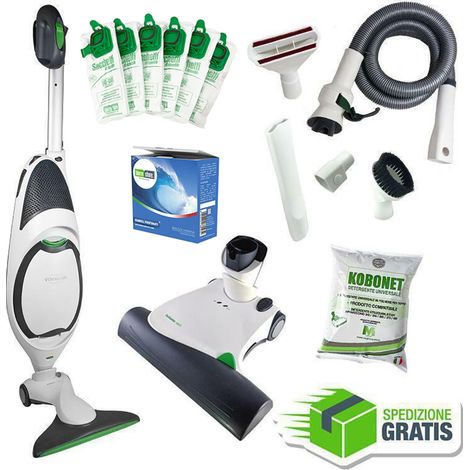 Vorwerk folletto rigenerato vk 150 con battitappeto eb371 e garantito 3 anni (1/2)