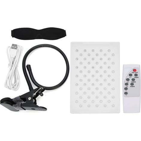 Lampe de Thérapie Lumineuse Rouge et Bleue Anti-Âge pour Visage et Corps (1/5)