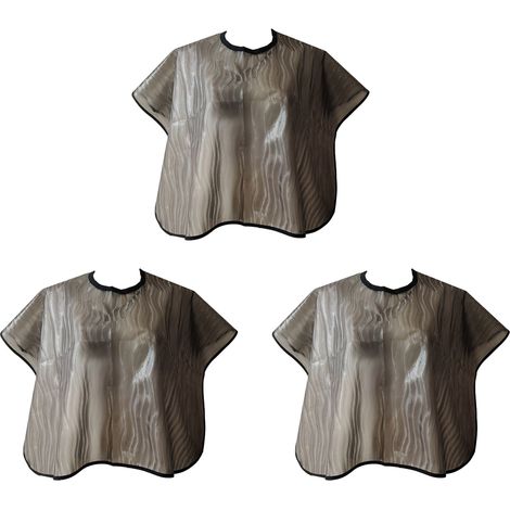 1 Cape de coiffure,Imperméable en PVC,Antistatique,Résistante aux produits chimiques,Pour salon et usage domestique (1/5)