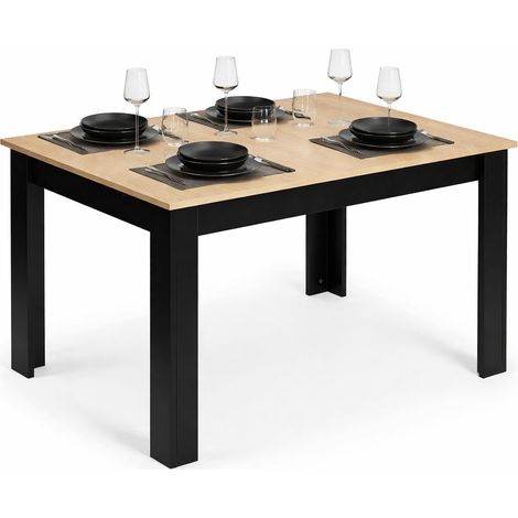 Dining Table for 4, 120x80 cm, MDF Melamine