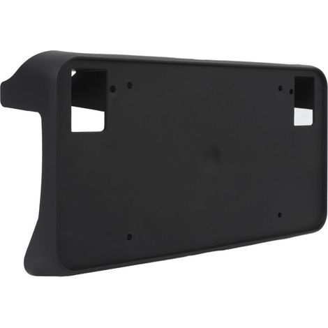 Cornice portatarga per paraurti anteriore, realizzata in plastica resistente agli agenti atmosferici, durevole, porta targa 23354526-Crezuo