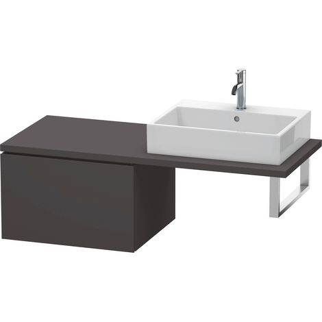Duravit L-Cube Meuble bas pour console, 1 tiroir, 620x400x547mm,