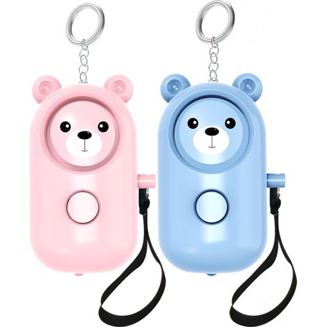 2 alarmes féminines, dispositifs anti-loup pour femmes, nouveaux dispositifs anti-loups pour femmes - alarme anti-agression (1/5)
