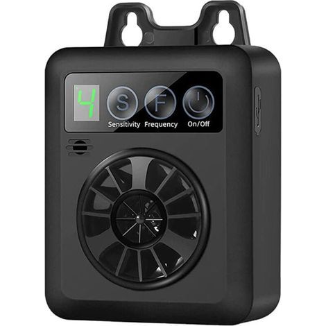 Anti-barking device, improved dog bark control up to 50 feet, 3 adjustable sensitivity/frequency levels, rechargeable ultrasonic dog bark plug (1/4)