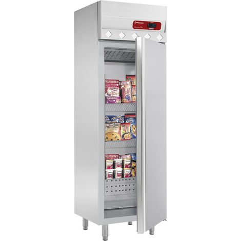 Armoire de congélation ventilée 400L - Dégivrage auto 3 grilles inox isolation 60mm - Diamond