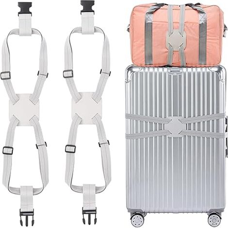 Sangle élastique de bagage pour valises, ceinture élastique de sac de voyage pour valises (1/5)