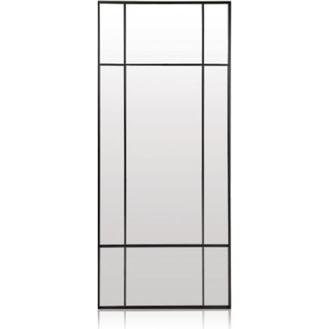 Espejo de pared Square Negro (ancho) x 170cm (alto) (1/4)
