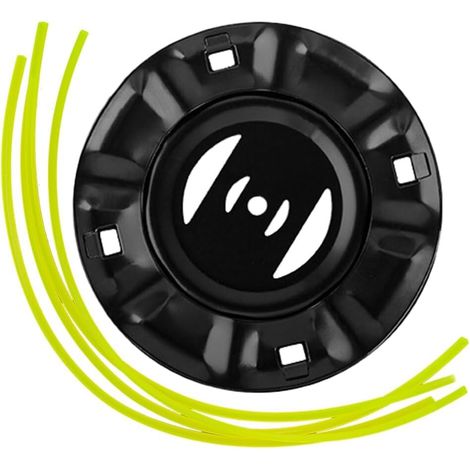 Convient aux têtes de coupe-bordures en acier de 5 mm de diamètre intérieur et à 4 fils, en remplacement des coupe-bordures à essence/lithium. (1/5)