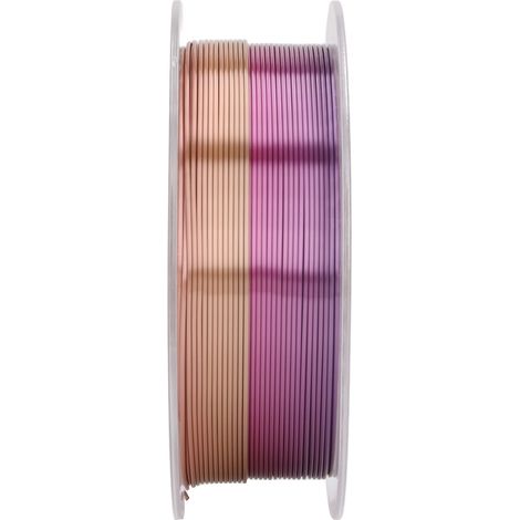 Filament PLA pour imprimante 3D, effet soie brillant, consommables dégradés, 1,75 mm (1/5)