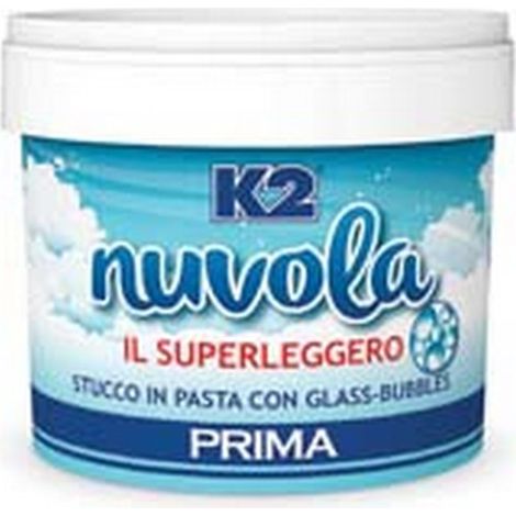 12PZ K2 NUVOLA STUCCO IN PASTA SUPERLEGGERO IN BARATTOLO - ml.0,500