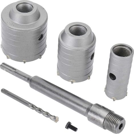 SDS Plus Hole Saw Drill Bits For Concrete Cement Stone Wall 65mm 50mm 30mm (1/4)
