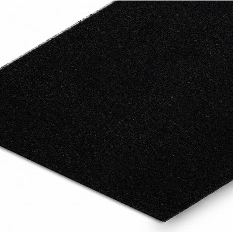 ARTIFICIAL GRASS SPRING black any size black 200x400 cm