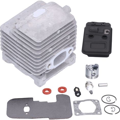 Kit de joint de piston, de pot d'échappement et de silencieux pour débroussailleuse Stihl FS75, FS80 et FS85. (1/5)