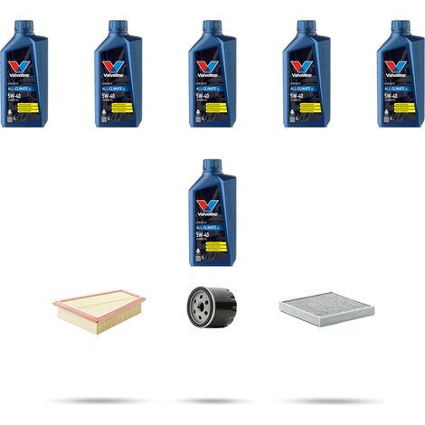 Kit tagliando 3 FILTRI e 6L OLIO compatibile con Renault Laguna II 2.0 16v 98kw dal 2001 (1/5)