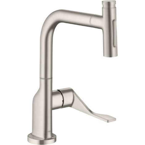 hansgrohe AXOR Citterio Einhebel-Küchenmischer Select 230, 2-jet (1/5)