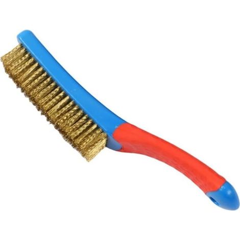 Brosse métallique en acier inoxydable pour éliminer les saletés et résidus de (1/5)
