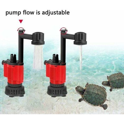 Aspirateur électrique pour aquarium, nettoyeur de sable et gravier - Siphon pour changement d'eau, filtrage et nettoyage de la saleté dans l'aquarium. (1/4)