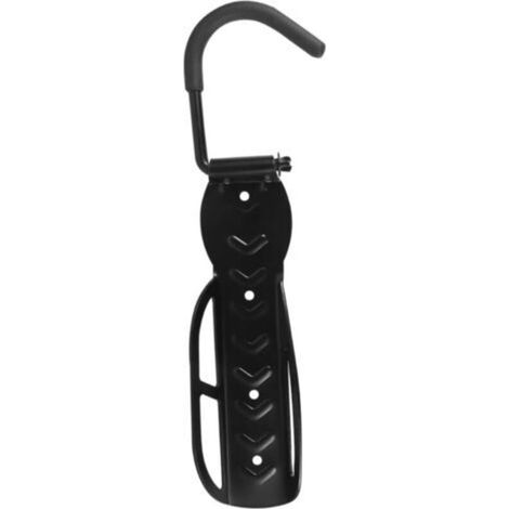 Crochet Muraux pour Trottinette Support de Rangement pour Vélo Noir Capacité de Charge Installation Facile et Durable Économiseur Espace pour Trottinettes et Vélos (1/5)