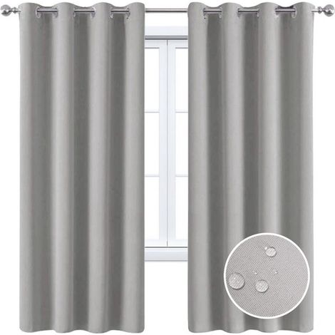 Tende oscuranti,2 pezzi,Isolamento termico,Con pannelli in rete,Decorazione d'interni per camera da letto/soggiorno,160132 cm,Stile 13 (1/5)