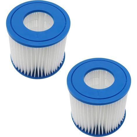 Cartouche de Filtre de Piscine Compatible avec pour Best-Way 58381 Typ I la Pompe de Filtration, pour (Lot de 2) (1/5)