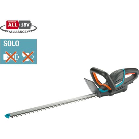 GARDENA Tagliasiepi a batteria ComfortCut 60 18V POWER FOR ALL, Senza batteria (14731-55)