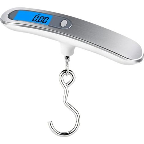 Balance électronique portable de précision, balance électronique portable 50 kg, petite balance à ressort pour bagages, balance en grammes 1-AquaForge