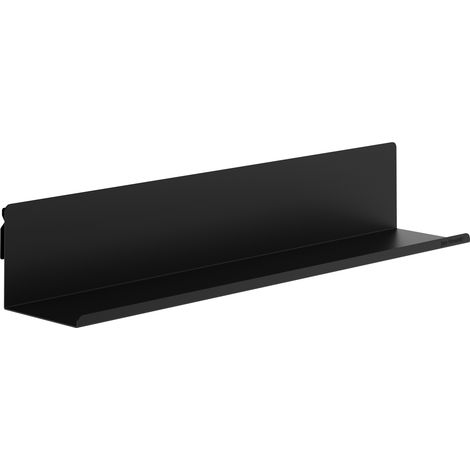 Étagère suspendue JOANNE 700 mm, noire