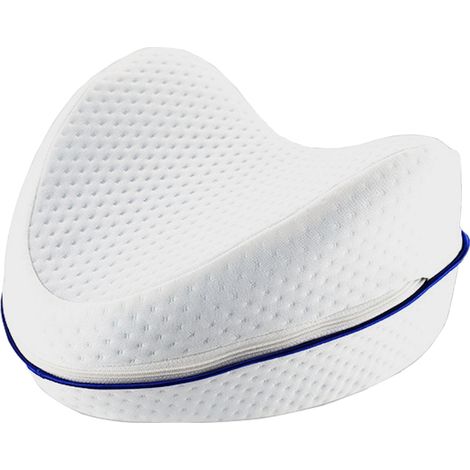 Cuscino ortopedico per ginocchia e gambe, in memory foam, con fodera rimovibile, utilizzato per alleviare il dolore da sciatica, schiena, anca, ginocchio, articolazioni, (1/5)