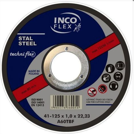 Disque Abrasif - T1A - 400 x 4 0 x 32 mm - Pour Acier Inoxydable - 1 Pièce (1/2)