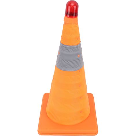 Cône de signalisation réfléchissant à vision nocturne, orientable, pour le stationnement, hauteur maximale de 45 cm. (1/5)